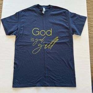 Navy Blue Graphic T-Shirt